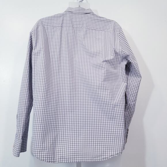 Untuckit Plaid Print Button Front Long Sleeves Collared Shirt - Picture 2 of 11